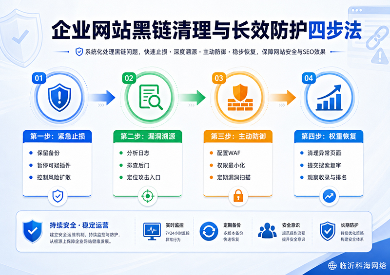 企业网站被攻击、挂黑链的常见风险