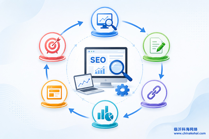 SEO怎么做才能提升排名的企业网站优化流程图 SEO怎么做才能提升排名的企业网站优化流程图