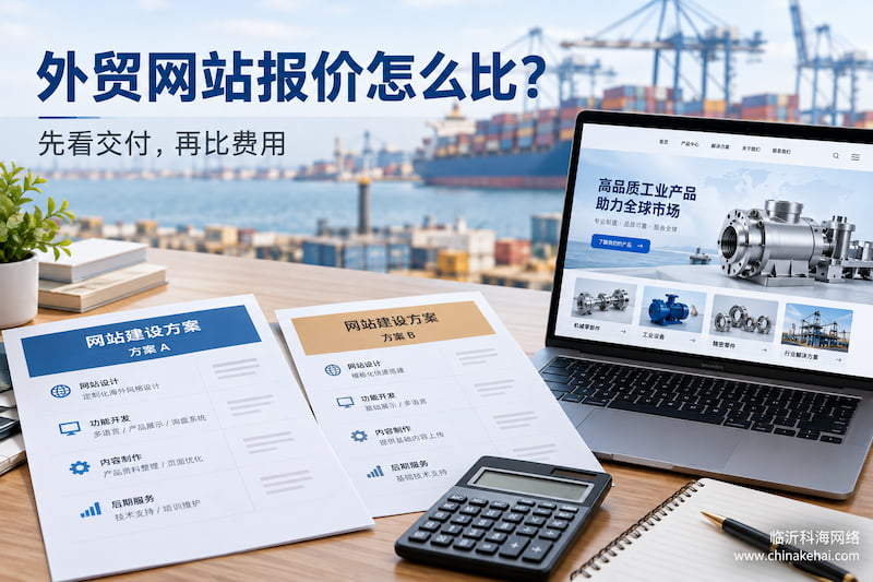 企业比较外贸网站建设方案与报价 企业比较外贸网站建设方案与报价