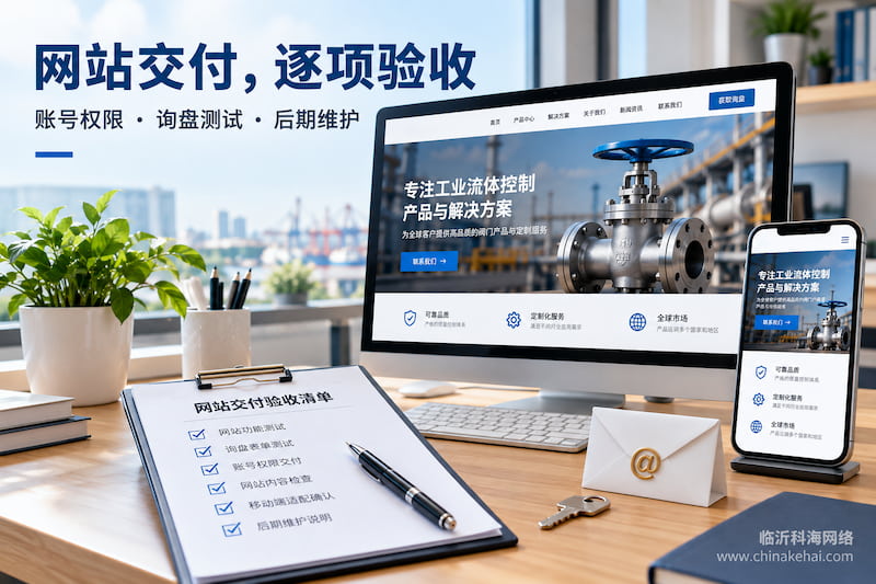 外贸网站交付验收与电脑手机端功能检查 外贸网站交付验收与电脑手机端功能检查